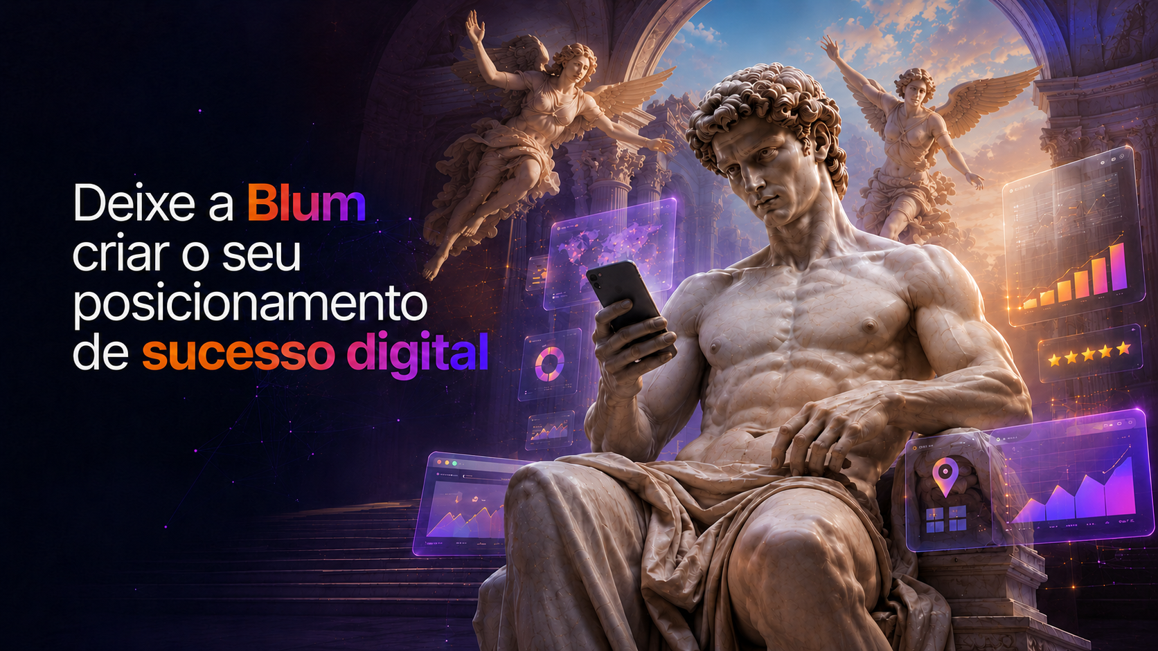 Deixe a Blum criar o seu posicionamento de sucesso digital
