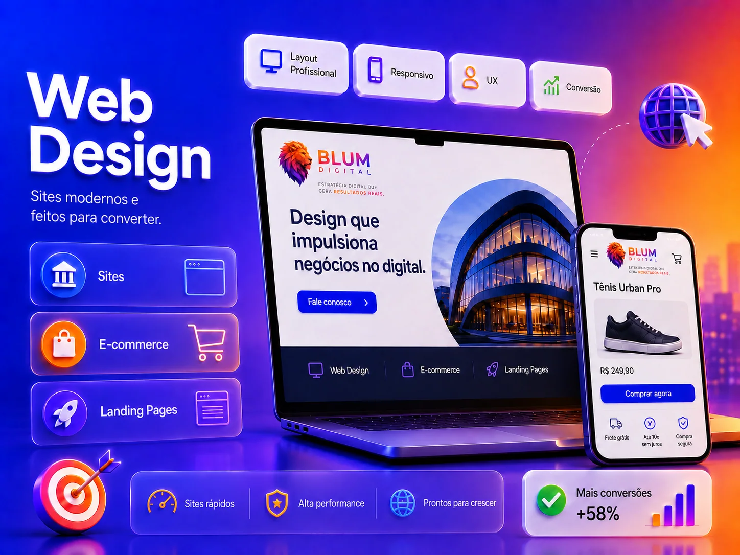 Criação de Sites e Landing Pages